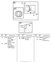 PISTON, RINGS, CONNECTING ROD