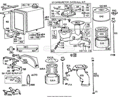 Carburetor,Fuel,Air Cleaner