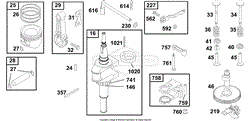 Briggs and Stratton 252707-0632-01 Parts Diagrams