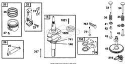 Briggs and Stratton 253707-0183-02 Parts Diagrams