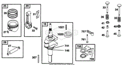 Piston Grp, Crankshaft