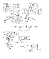 Controls, Fuel Tank, Governor Springs