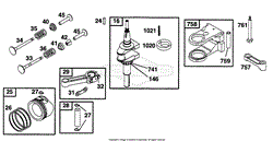 Piston Grp, Crankshaft