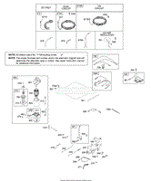 Alternator, Controls, Electric Starter, Governor Spring, Ignition