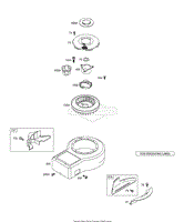 Blower Housing, Rotating Screen