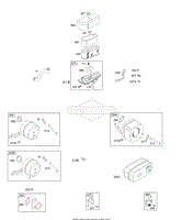 Muffler, Air Cleaner