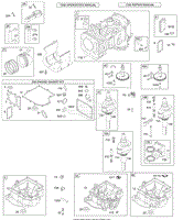 Cylinder, Piston/Ring, Crankshaft, Sump, Kits