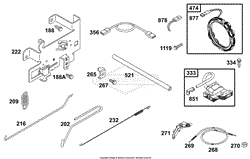 Alternator, Magneto, Control Bracket