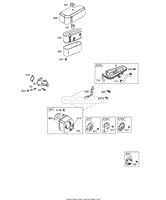 Air Cleaner, Muffler, Spark Arrestor