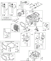 Cylinder, Oil, Crankshaft, Sump, Cam, Piston, Gaskets