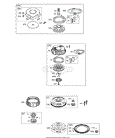 Flywheel, Rewind Starter