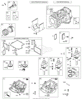 Cylinder, Piston/Rings, Breather, Engine Gaskets, Sump, Crankshaft, Cam, Counterweight