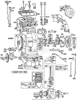 Cyl, Piston, Muffler, CrnkCse