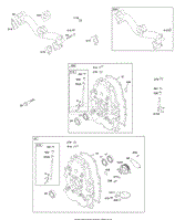 Crankcase Cover, Intake Manifold