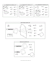 Carburetor Overhaul Kit, Engine &amp; Valve Gasket Sets