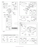 Air Cleaner, Blower Housing, Exhaust System, Fuel Supply