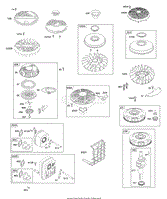 Flywheel, Rewind Starter