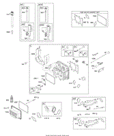 CYLINDER HEAD, GASKET SET - VALVE, INTAKE MANIFOLD, OIL FILL, VALVES