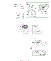 Air Cleaner, Blower Housing, Exhaust System, Flywheel