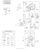 CAMSHAFT, CRANKSHAFT, CYLINDER, ENGINE SUMP, GASKET SET-ENGINE, LUBRICATION, PISTON, RINGS, AND CONNECTING ROD, WARNING LABEL