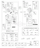 Carburetor, Fuel Supply, Kit-Carburetor Overhaul