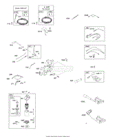 Alternator, Controls, Electric Starter, Governor Spring, Ignition