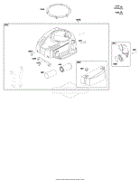 Blower Housing and Air Cleaner Group