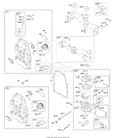 Crankcase Cover, Intake Manifold