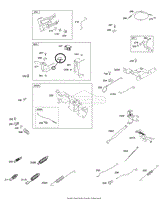 Controls, Springs, Links, Choke Levers