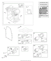 Cylinder, Piston/Rings/Rods, Crankshaft