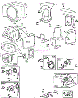 Muffler,Blower Hsg,Shielding