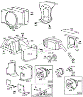 Blower Hsg,Air Guides,Elect.