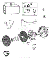 Fuel Tank,Flywheel,Screens