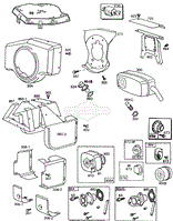 BlowerHsg,Mufflers,Shielding