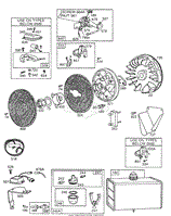 Fuel Tank,Flywheel,Screens