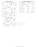 Engine/Valve Gasket Set, Carburetor Overhaul Kit