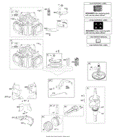 Cylinder, Crankshaft, Camshaft, Air Guides