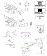 Cylinder, Crankshaft, Camshaft, Air Guides