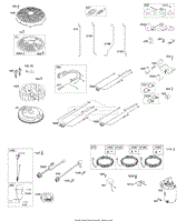 Flywheel, Alternator, Starter, Wire Harness