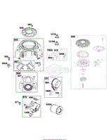 Blower Housing and Air Cleaner Group