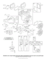 Cam, Crankcase Cover, Crankshaft, Cylinder Head, Pistons, Valves