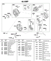 Alternator,  40 AMP