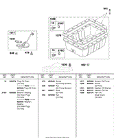 Oil Pan, Oil Pump Screen