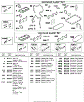 Engine/Valve Gasket Sets, Terminal Connectors