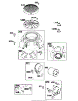 Blower Housing and Air Cleaner Group