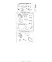 Engine/Valve Gasket Set, Carburetor Overhaul Kit