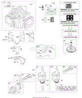 Cylinder, Crankshaft, Camshaft, Air Guides, Piston, Rings, Connecting Rod