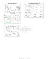 Engine/Valve Gasket Set, Carburetor Overhaul Kit