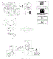 Camshaft, Crankshaft, Cylinder, Piston, Rings, Connecting Rod