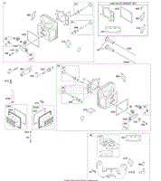 Cylinder Head, Exhaust System, Gasket Set-Valve, Valves